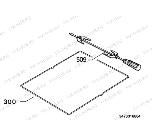 Взрыв-схема плиты (духовки) Electrolux 96GX-T - Схема узла Kit 269